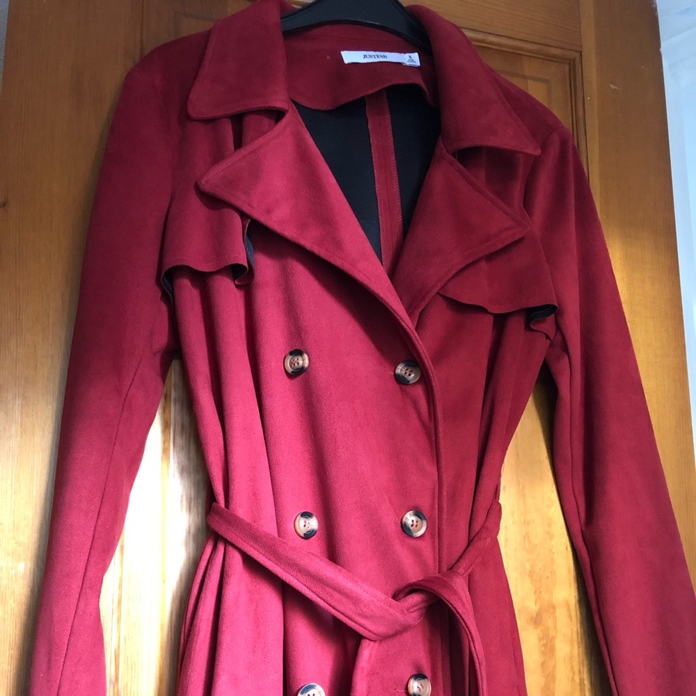 Red Trench Coat